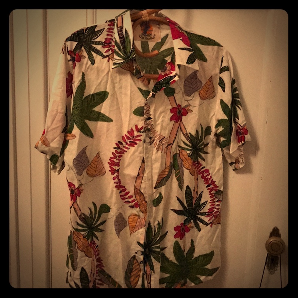 Funky Hawaiian button up, PERFECT condition!
